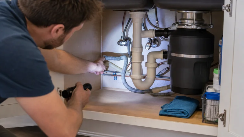 check dishwasher drain hose for clog